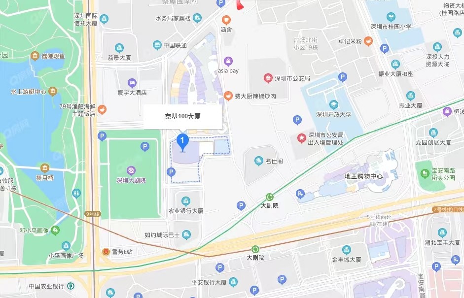 京基100，京基一百大廈-均價240元/平